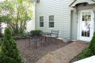 Our private patio