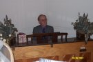 Charlie Cole at the piano